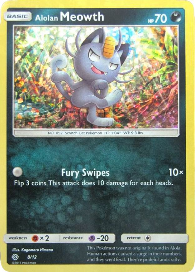 Meowth de Alola — McDonald's Collection 2017 8