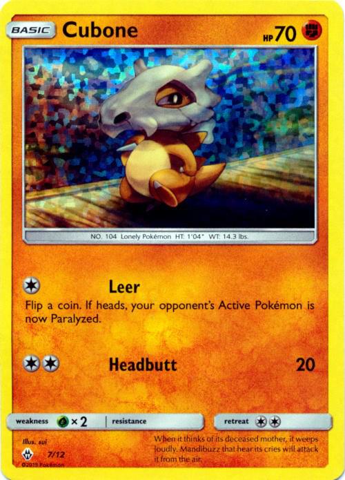 Cubone — McDonald's Collection 2018 7