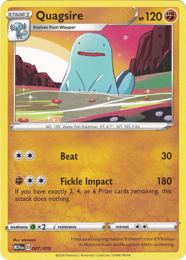Quagsire — McDonald's Collection 2024 7