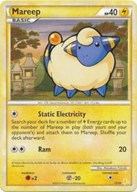 Mareep — HS trainer Kit (Raichu) 13