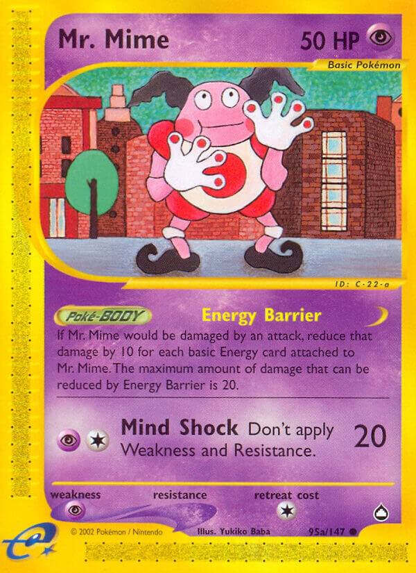 Mr. Mime — Aquapolis 95a