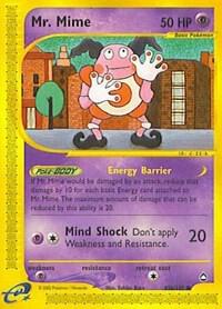 Mr. Mime — Aquapolis 95b