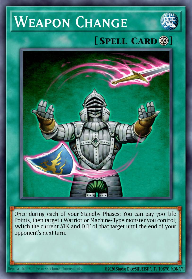 Mudança de Arma — Structure Deck: Machine Re-Volt EN028