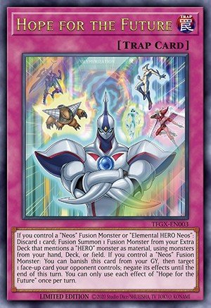 Hope for the Future — Sem lançamento no TCG (OCG / Master Duel) 100461003