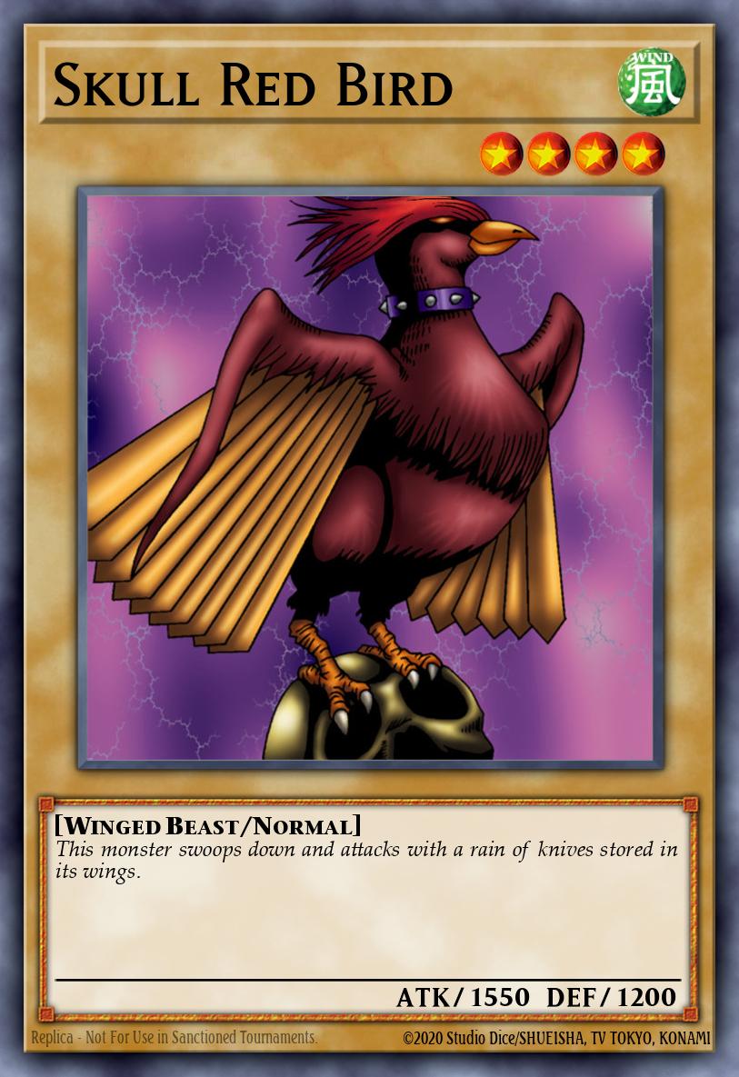 Pássaro da Crista Vermelha — Starter Deck: Kaiba Evolution 010