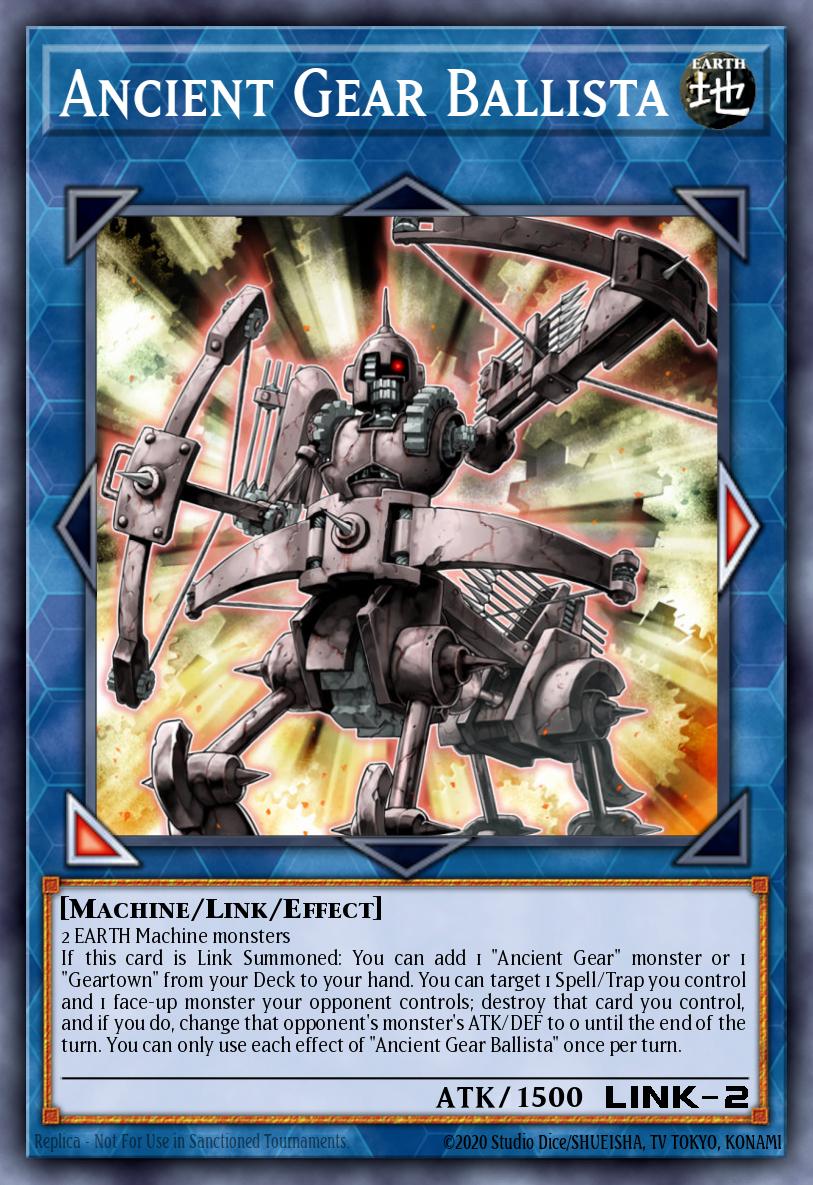 Balista do Mecanismo Antigo — Duel Overload EN010