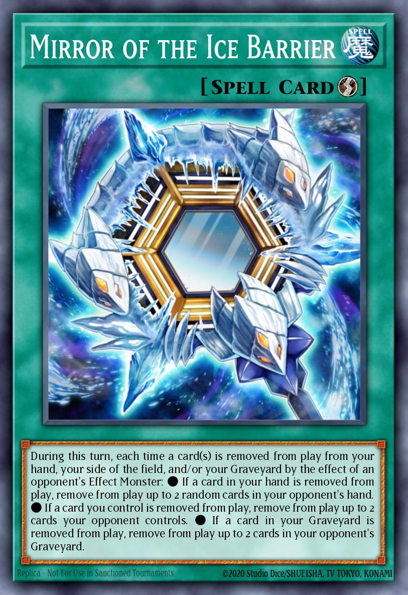Espelho da Barreira de Gelo — Structure Deck: Freezing Chains EN031
