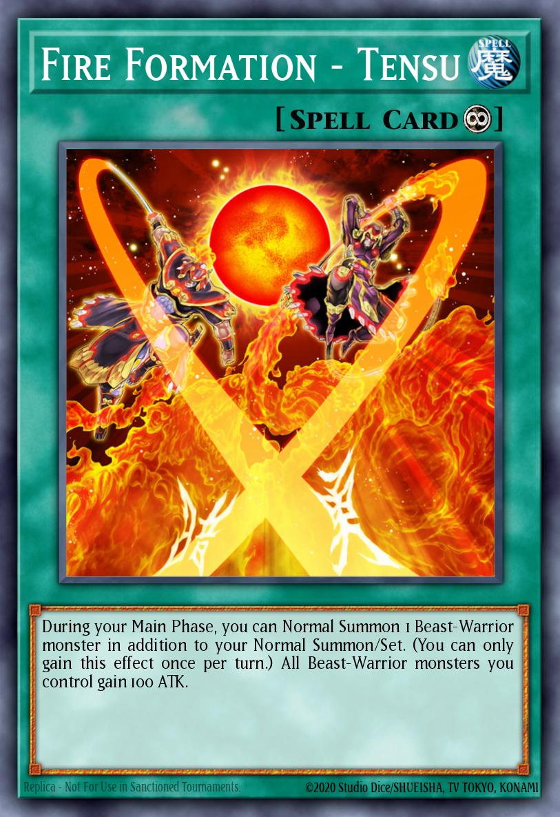 Formação de Fogo - Tensu — Astral Pack Four EN012