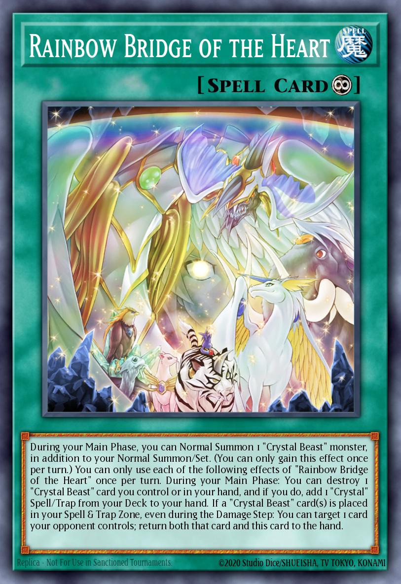 Ponte Arco-Íris do Coração — Structure Deck: Legend of the Crystal Beasts EN045