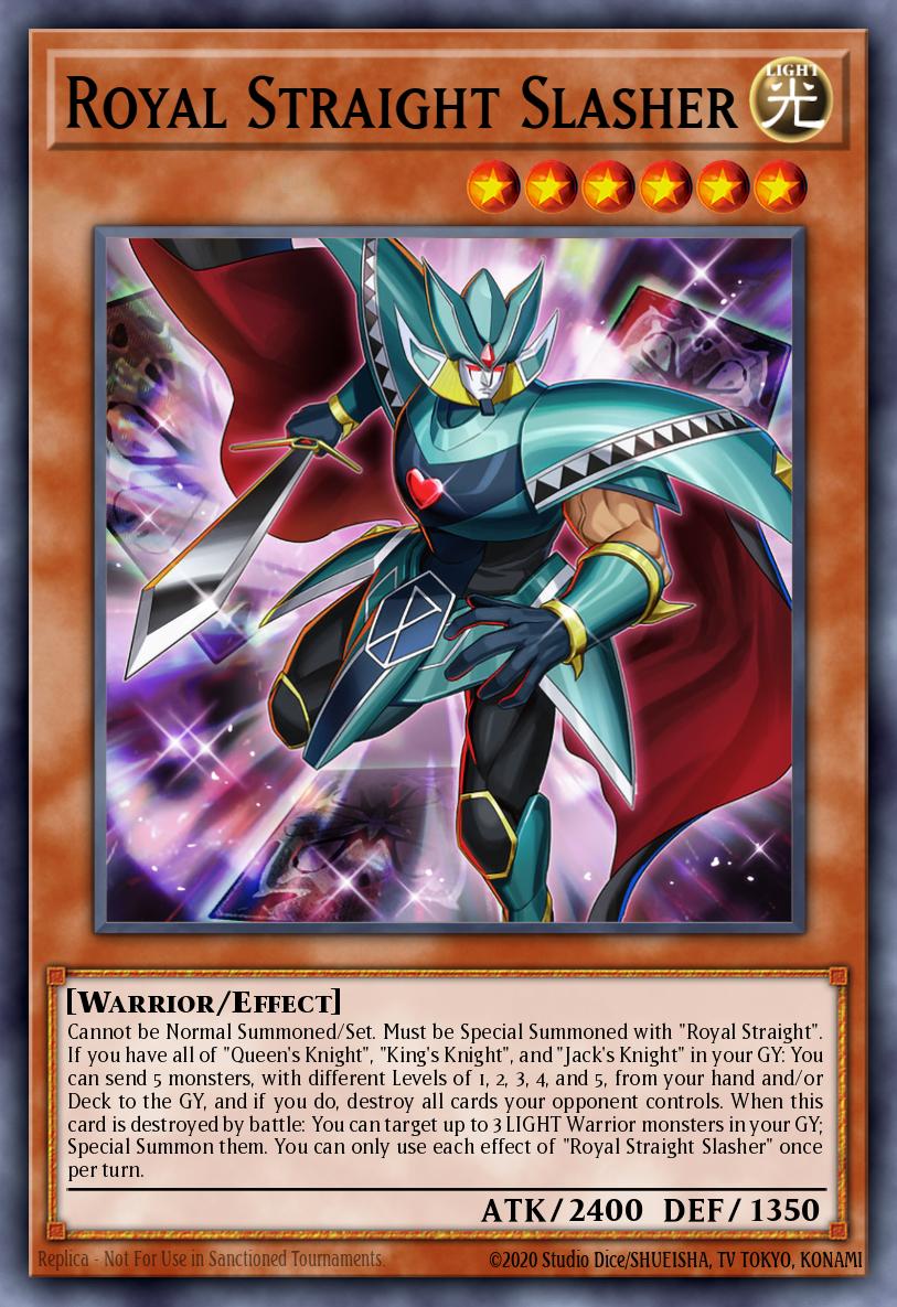 Royal Straight Slasher — Battles of Legend: Crystal Revenge EN001