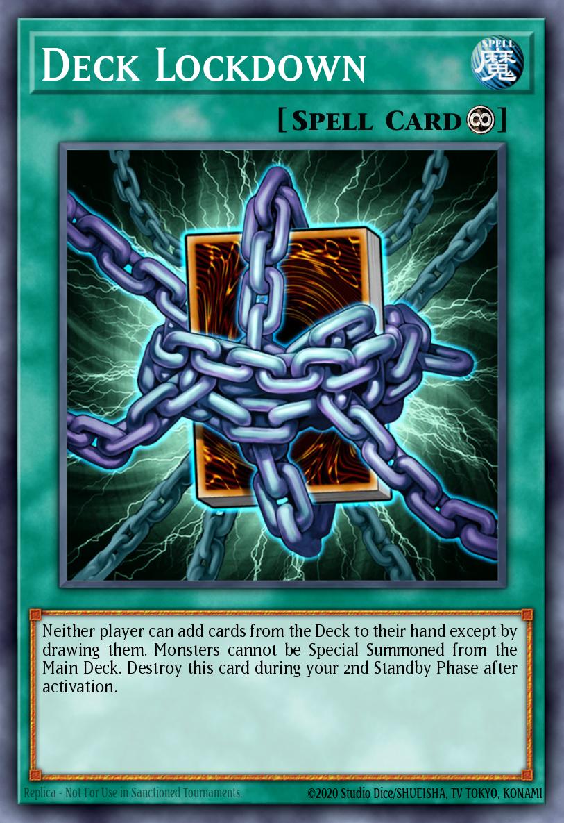Restrição do Deck — Duel Overload EN090