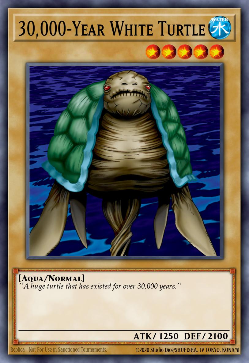 Tartaruga Branca de 30,000 Anos — Sem lançamento no TCG (OCG / Master Duel) 11714098