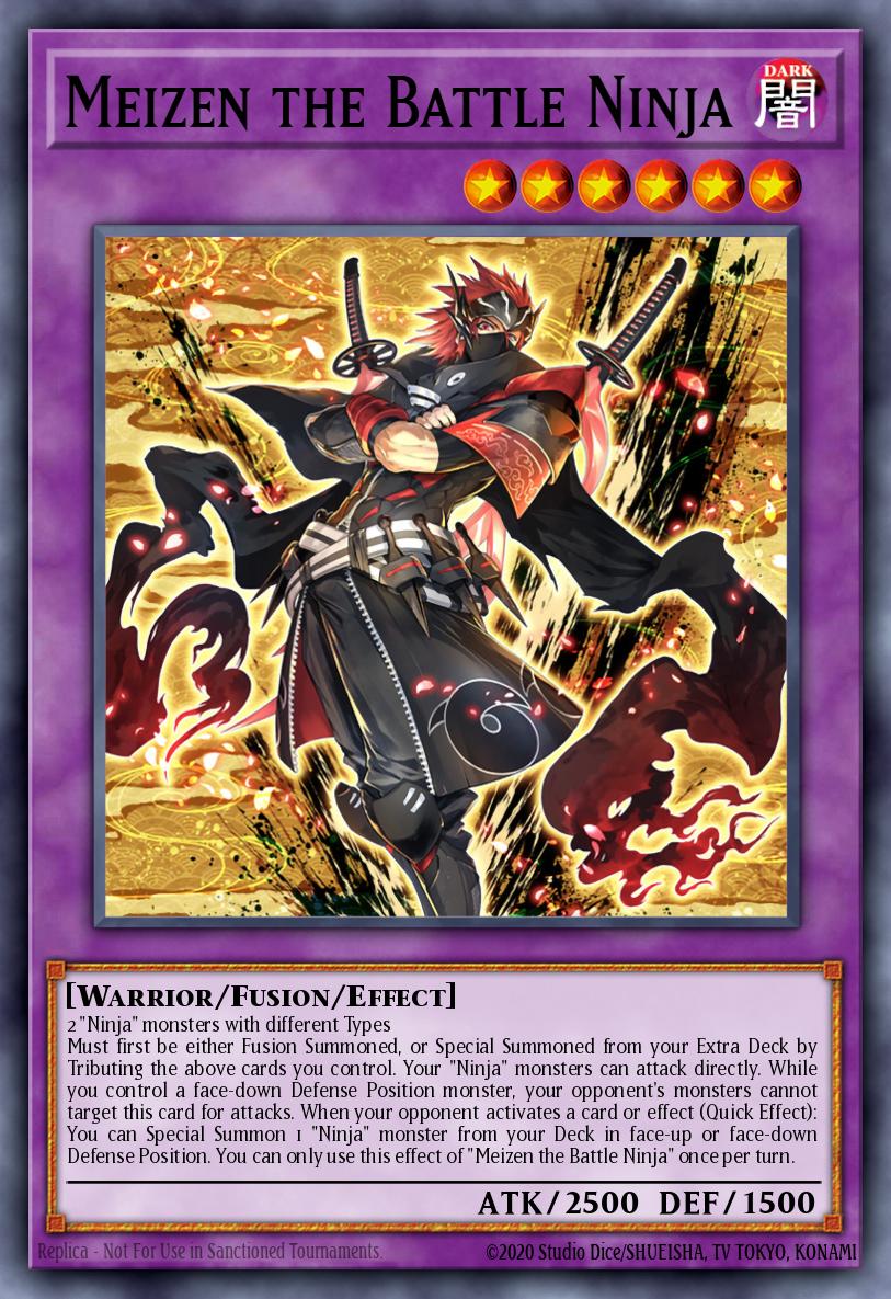 Meizen the Battle Ninja — Darkwing Blast EN040
