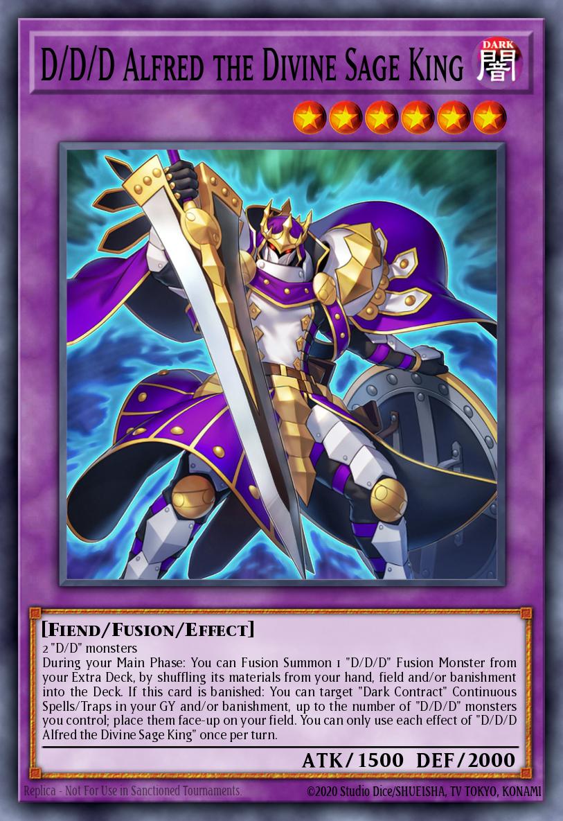 D/D/D Alfred the Divine Sage King — Burst Protocol EN033