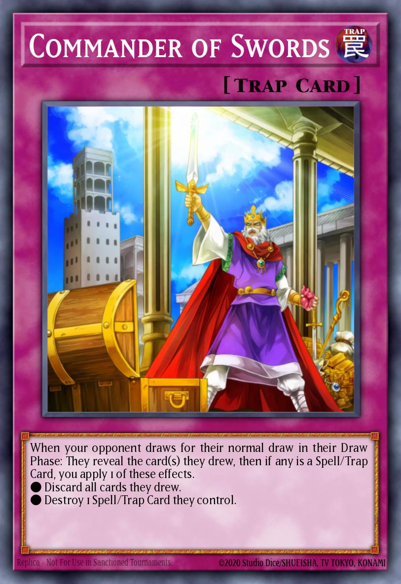 Commander of Swords — Galactic Overlord Sneak Peek Participation Card EN068