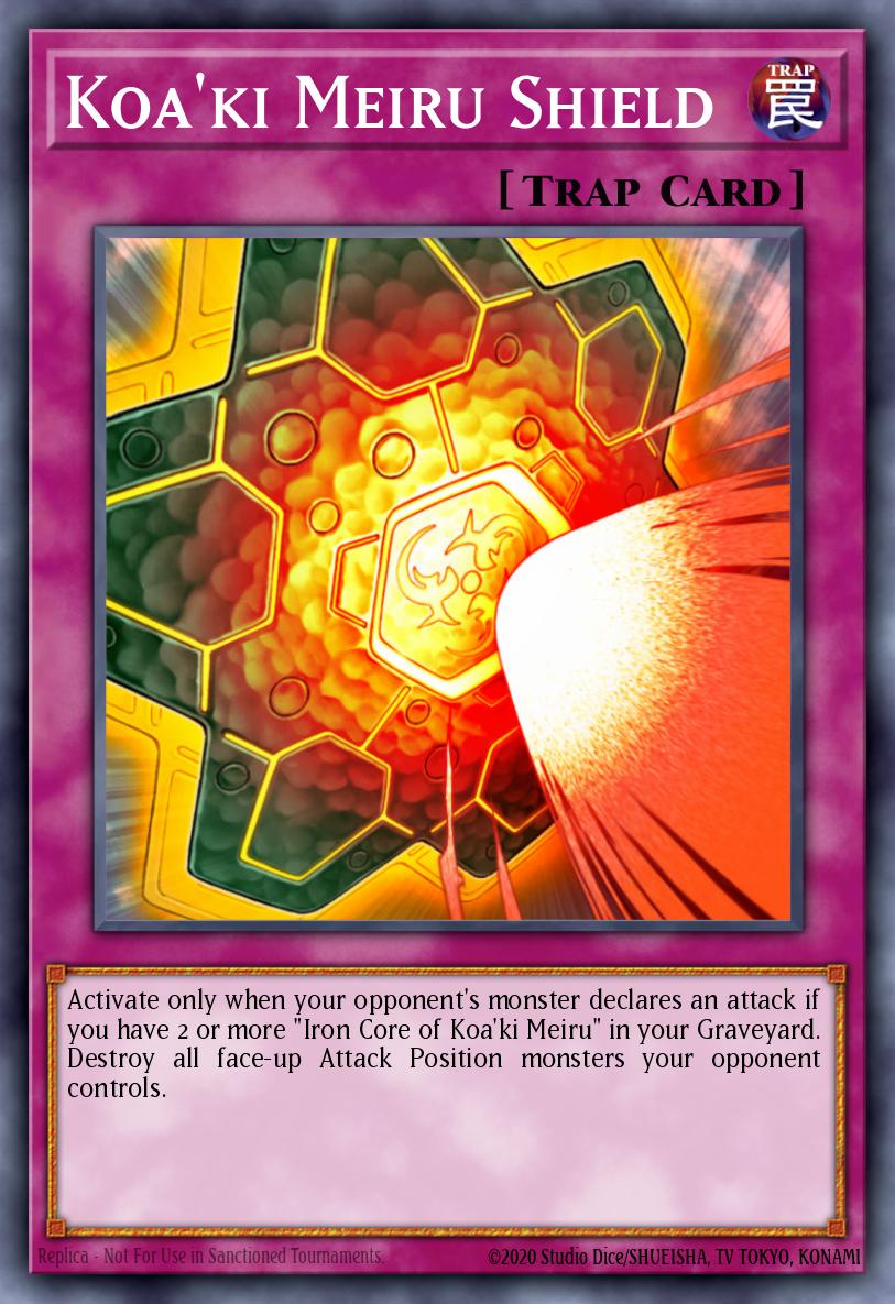 Escudo Koa'ki Meiru — The Shining Darkness Sneak Peek Participation Card EN077