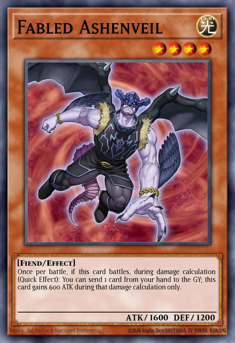 Ashenveil Mitológico — Saber Force Starter Deck ENL09