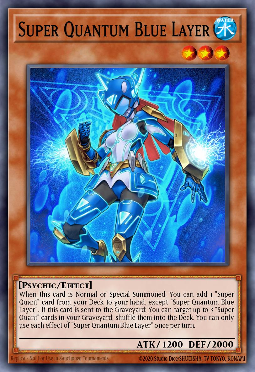 Camada Azul Super Quantum — Wing Raiders EN032