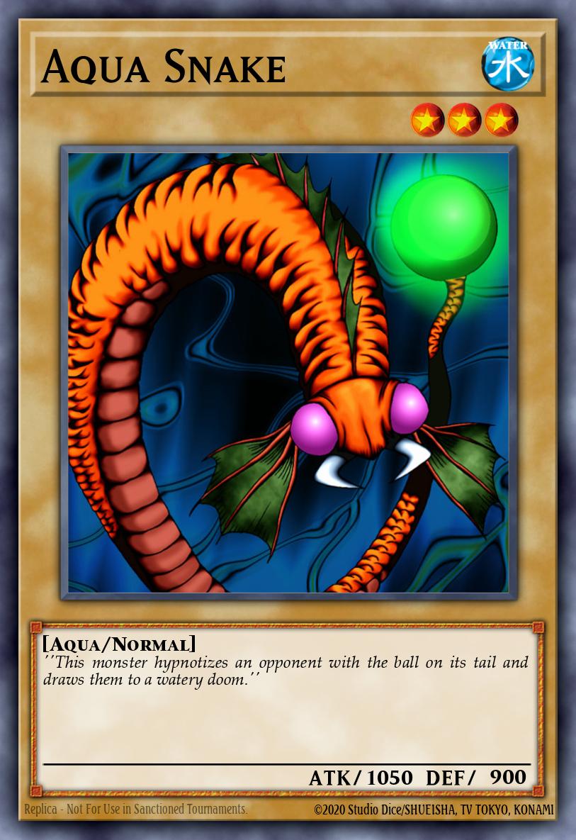 Cobra da Água — Sem lançamento no TCG (OCG / Master Duel) 12436646