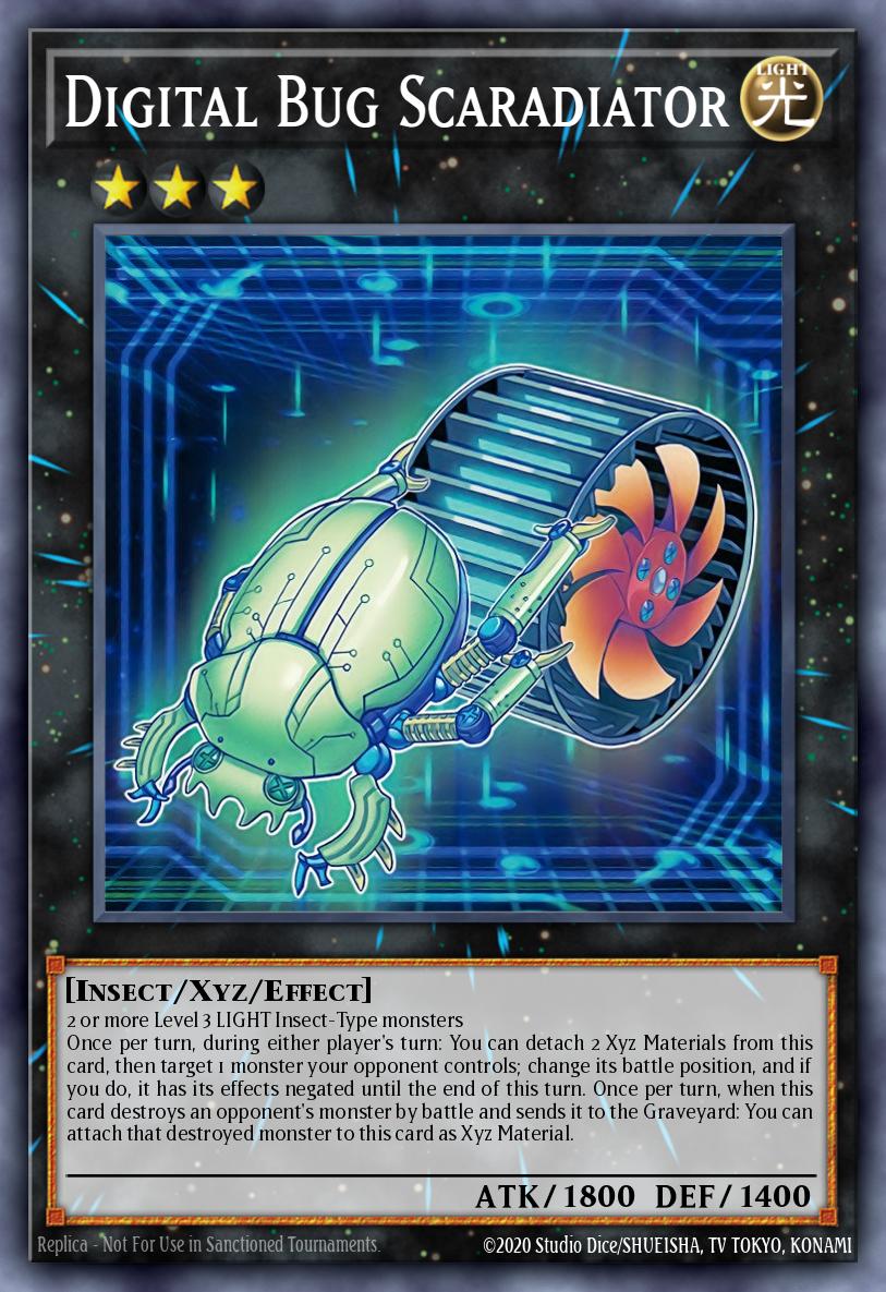Inseto Digital Escaradiador — 2017 Mega-Tin Mega Pack EN027