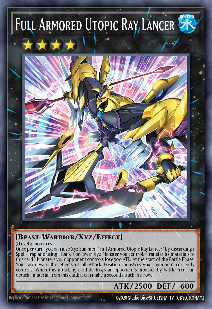 Full Armored Utopic Ray Lancer — Battles of Legend: Terminal Revenge EN003