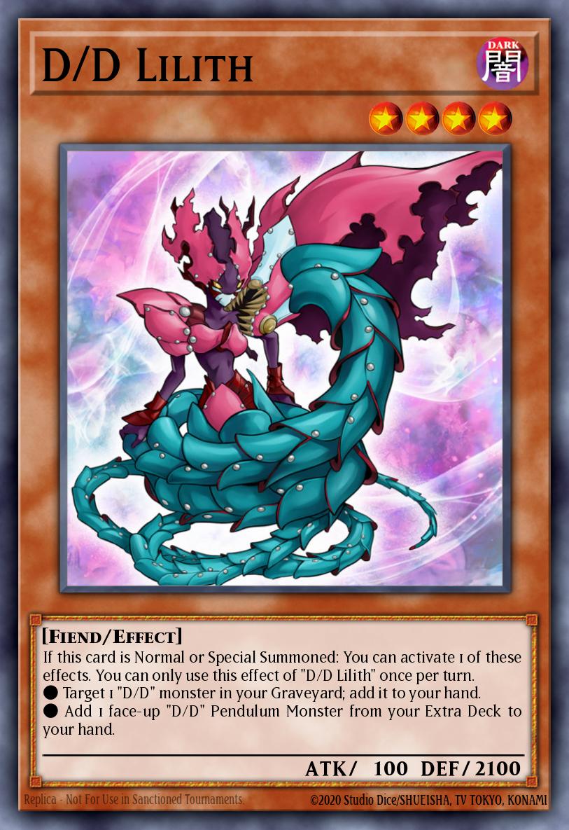 D/D Lilith — Pendulum Domination Structure Deck EN008