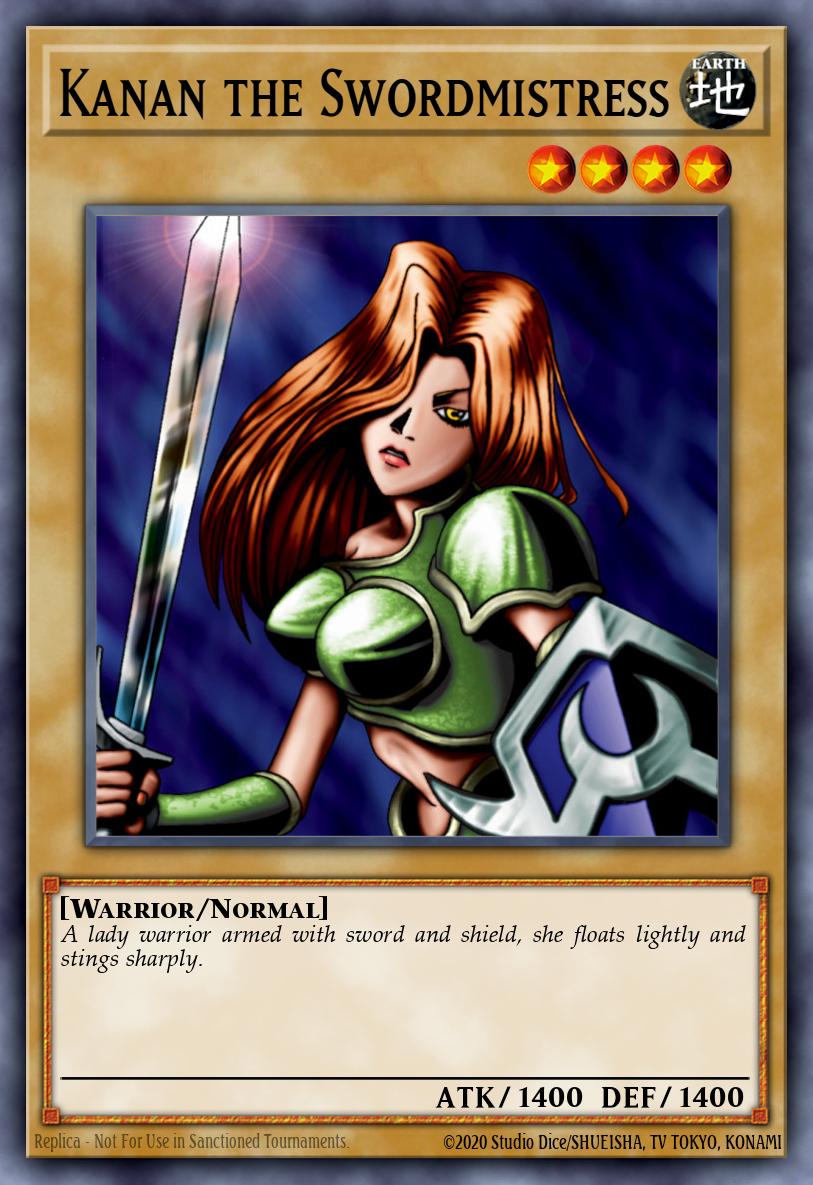 Kanan the Swordmistress — Legendary Collection 3: Yugi's World Mega Pack EN228