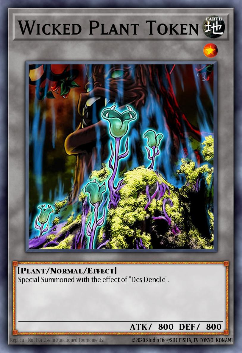 Wicked Plant Token — Sem lançamento no TCG (OCG / Master Duel) 12965762