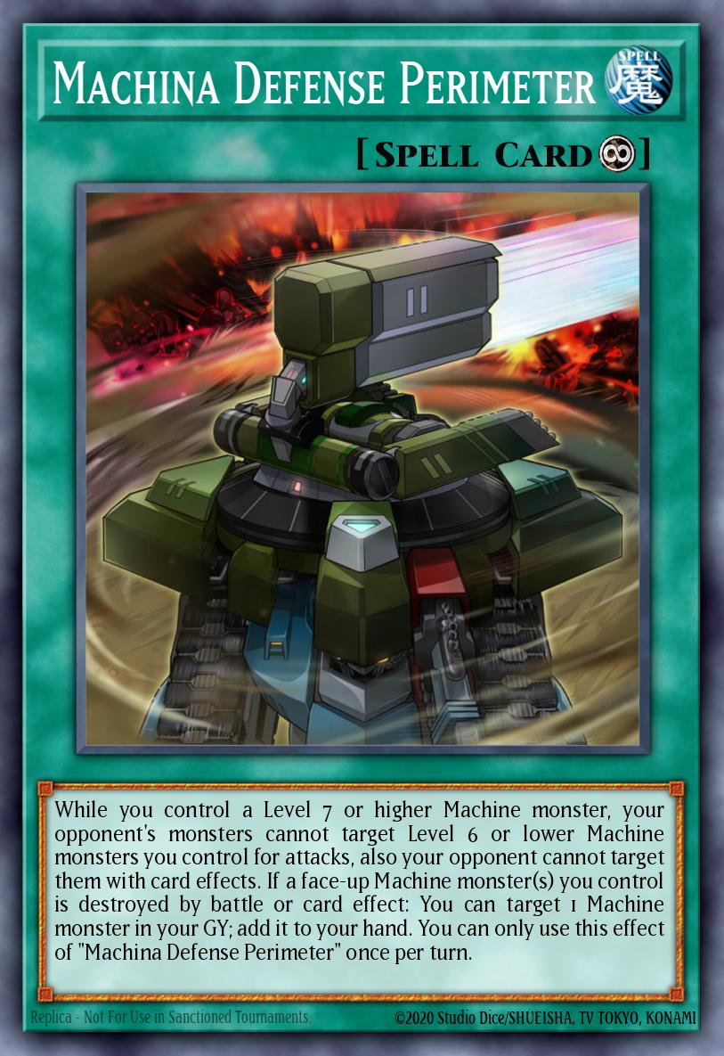 Perímetro de Defesa Autômato — Structure Deck: Mechanized Madness EN024