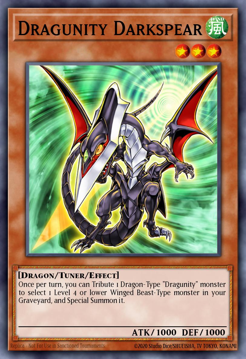 Lança Negra Dragunidade — Dragunity Legion Structure Deck EN007
