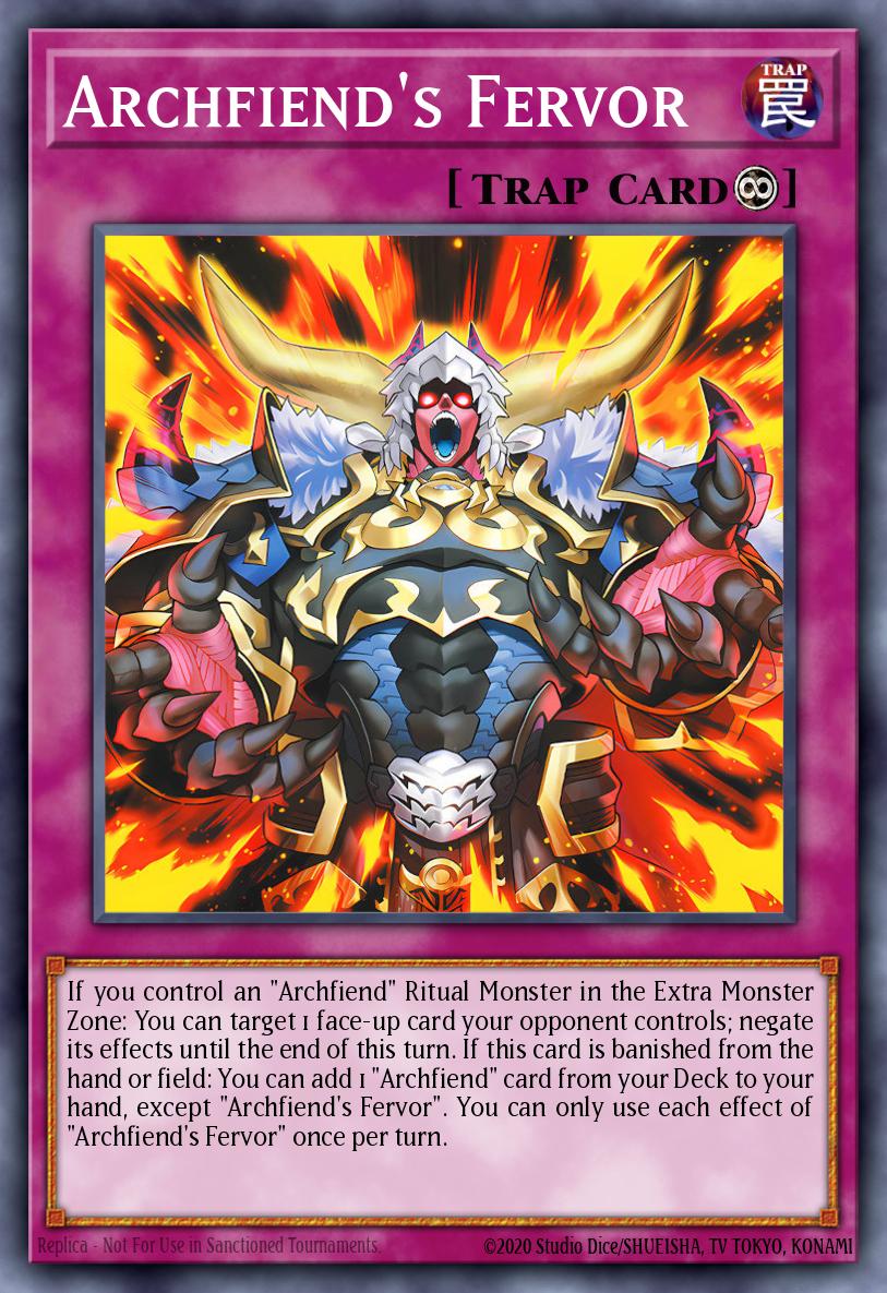 Archfiend's Fervor — Burst Protocol EN074