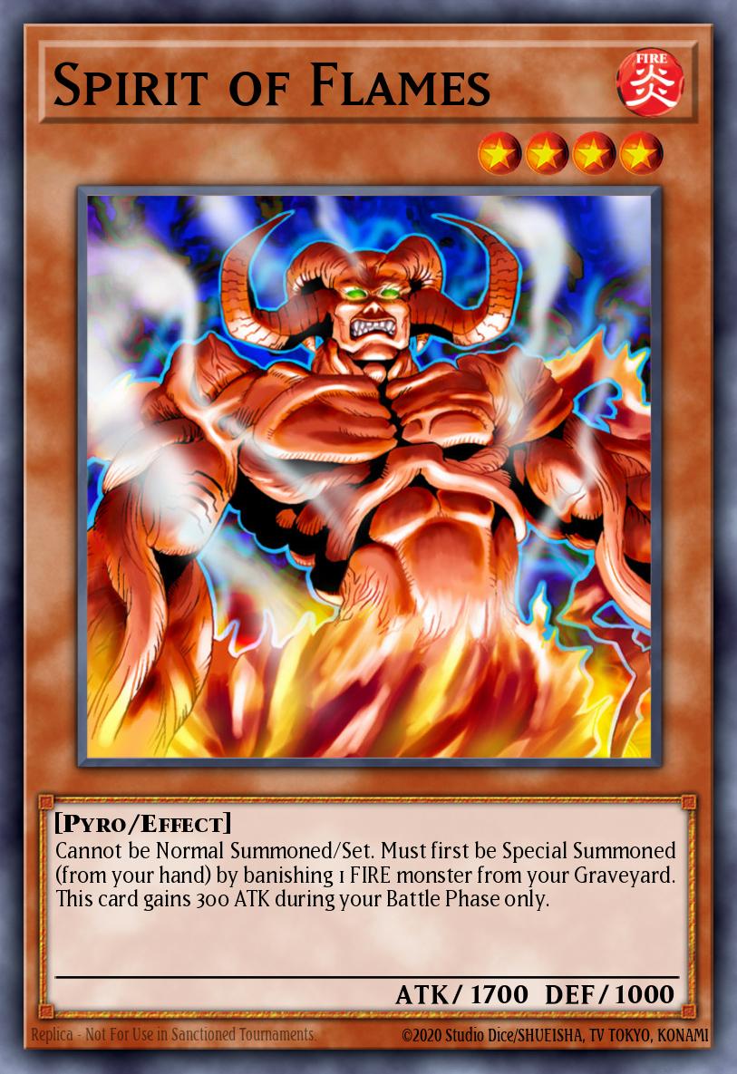 Espírito das Chamas — Structure Deck: Fire Kings EN019