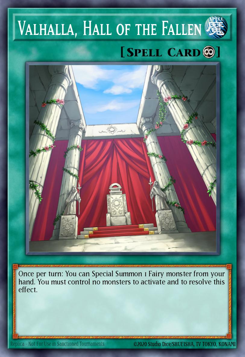 Valhala, o Salão dos Caídos — Lost Sanctuary Structure Deck EN024
