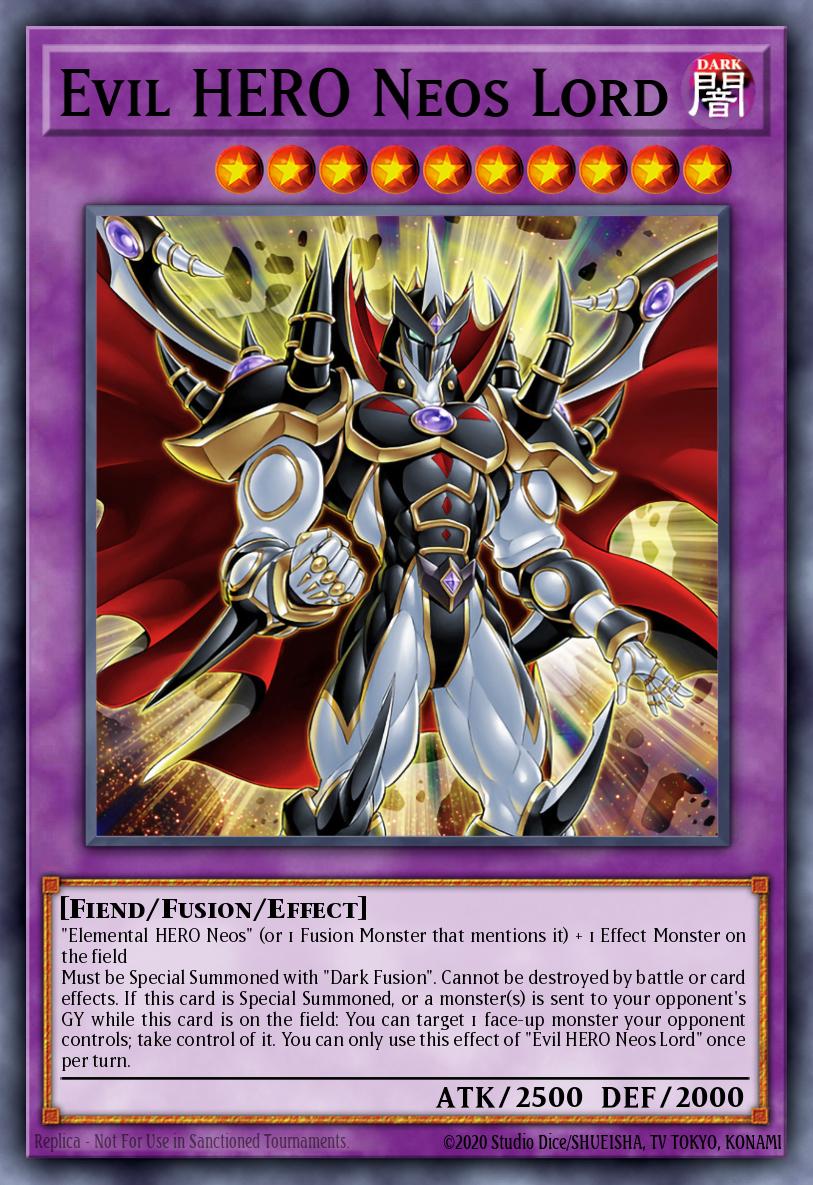 Evil HERO Neos Lord — Magnificent Monsters EN076