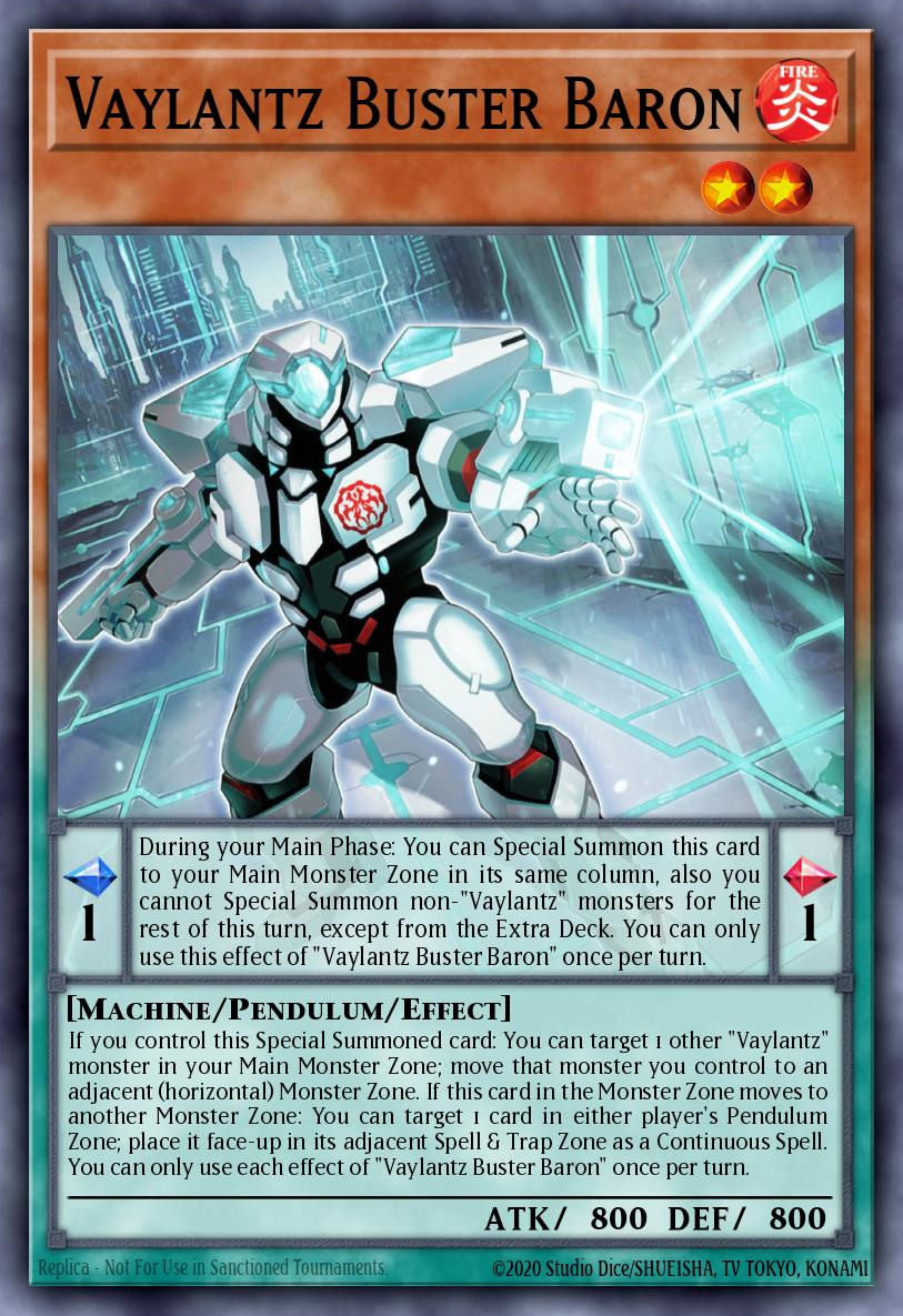 Barão Destruidor Vaylantz — Tactical Masters EN005