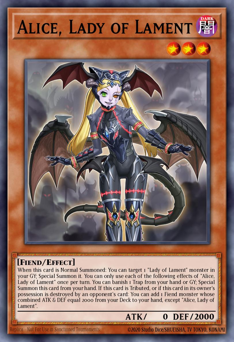 Alícia, a Dama da Lamentação — Battle of Chaos EN028