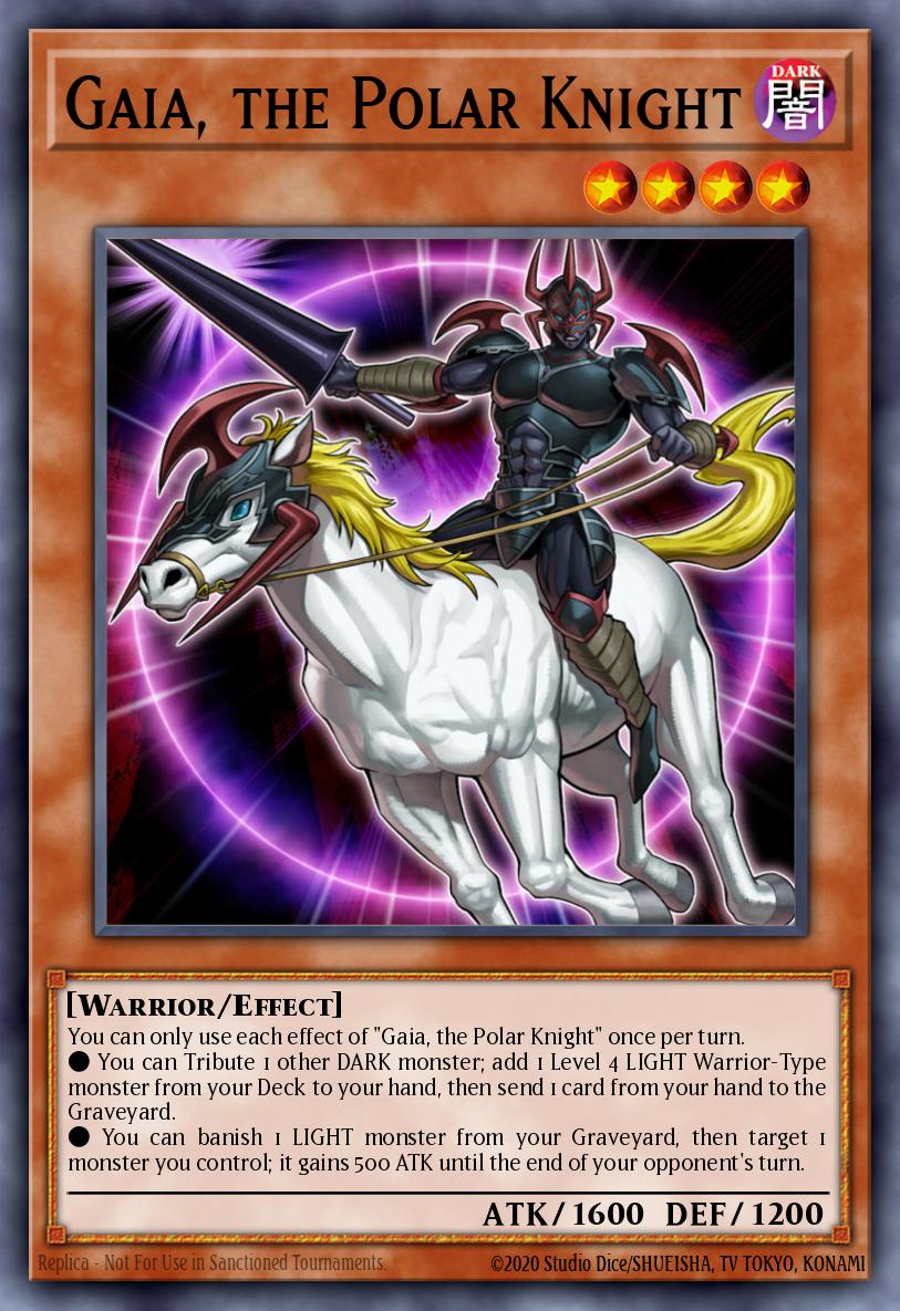 Gaia, o Cavaleiro Polar — Duelist Alliance: Deluxe Edition EN090