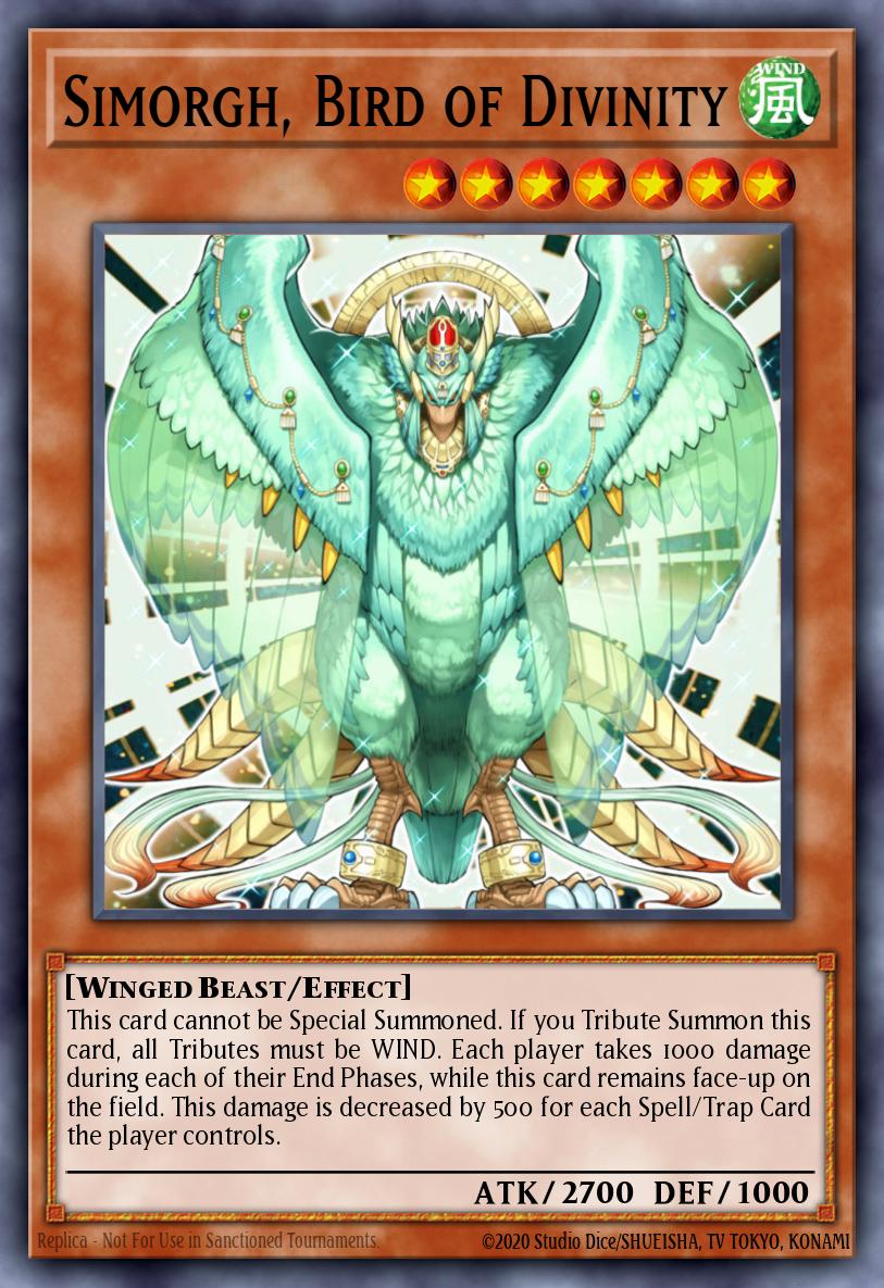 Simorgh, o Pássaro da Divindade — World Championship 2010 Card Pack EN016