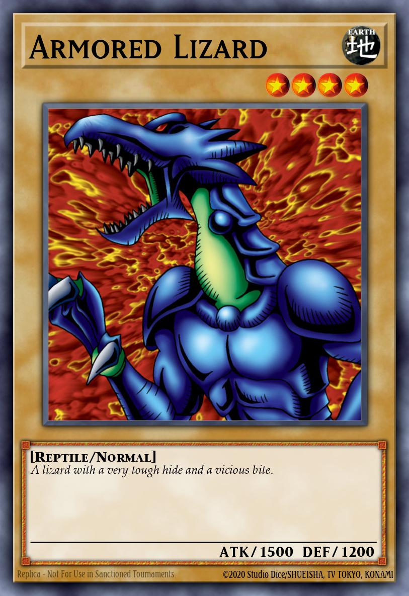 Lagarto Encouraçado — Starter Deck: Joey 009