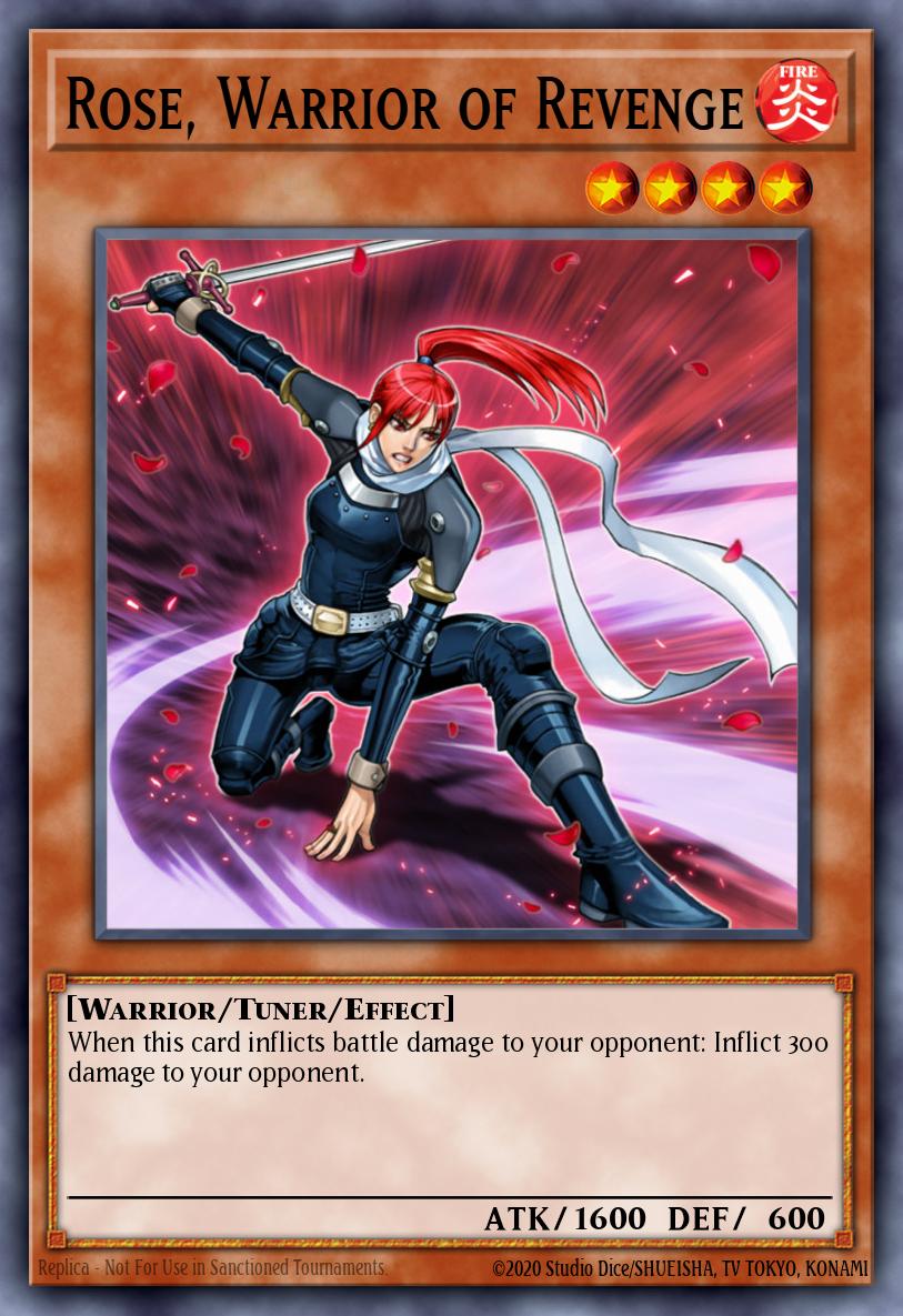 Rosa, Guerreira da Vingança — Duelist League 16 participation cards EN005