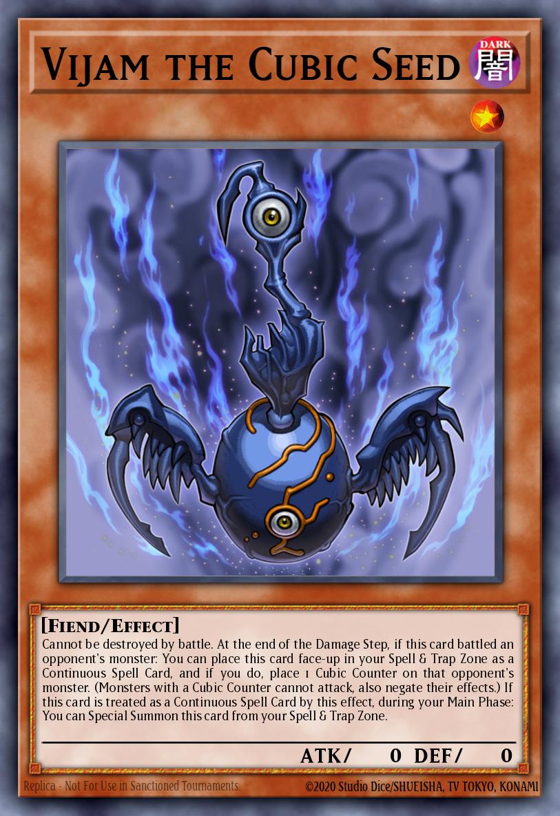 Vijam, a Semente Cúbica — Yu-Gi-Oh! The Dark Side of Dimensions Movie Pack: Gold Edition EN032