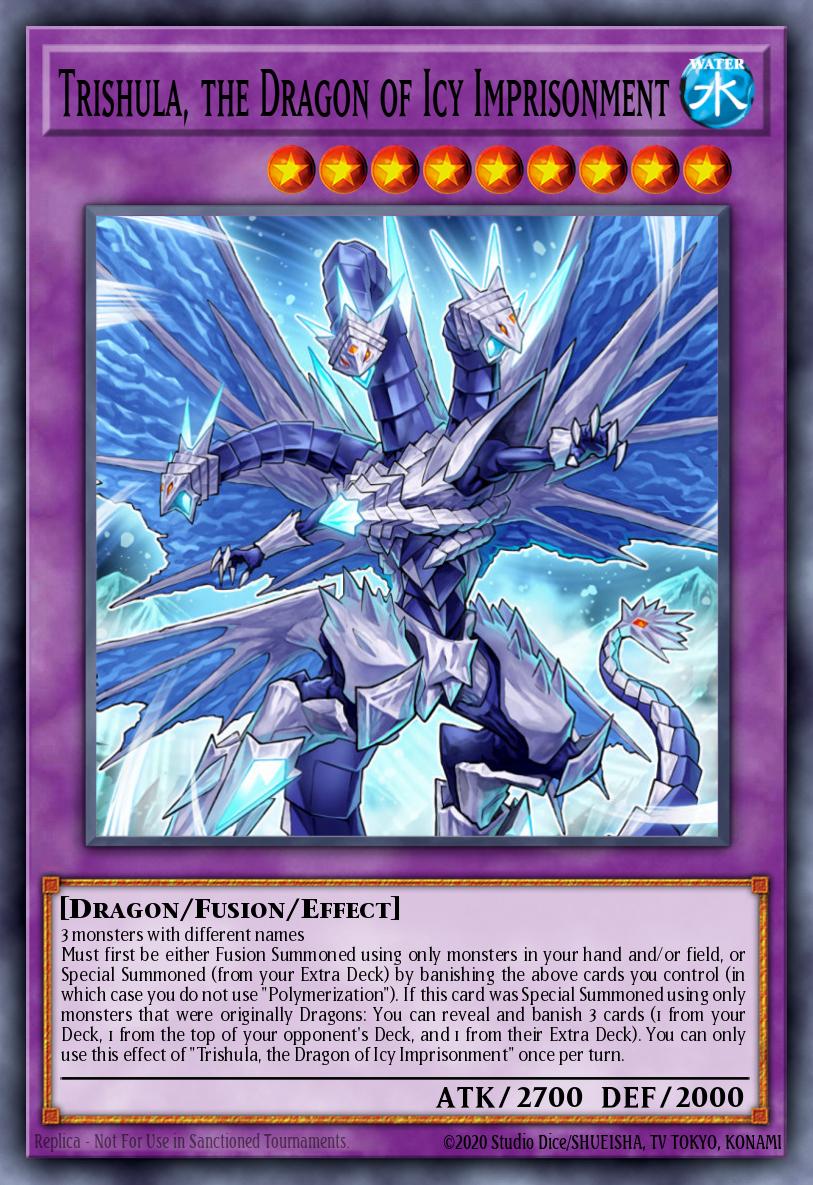 Trishula, o Dragão do Aprisionamento Gélido — Battles of Legend: Chapter 1 EN045
