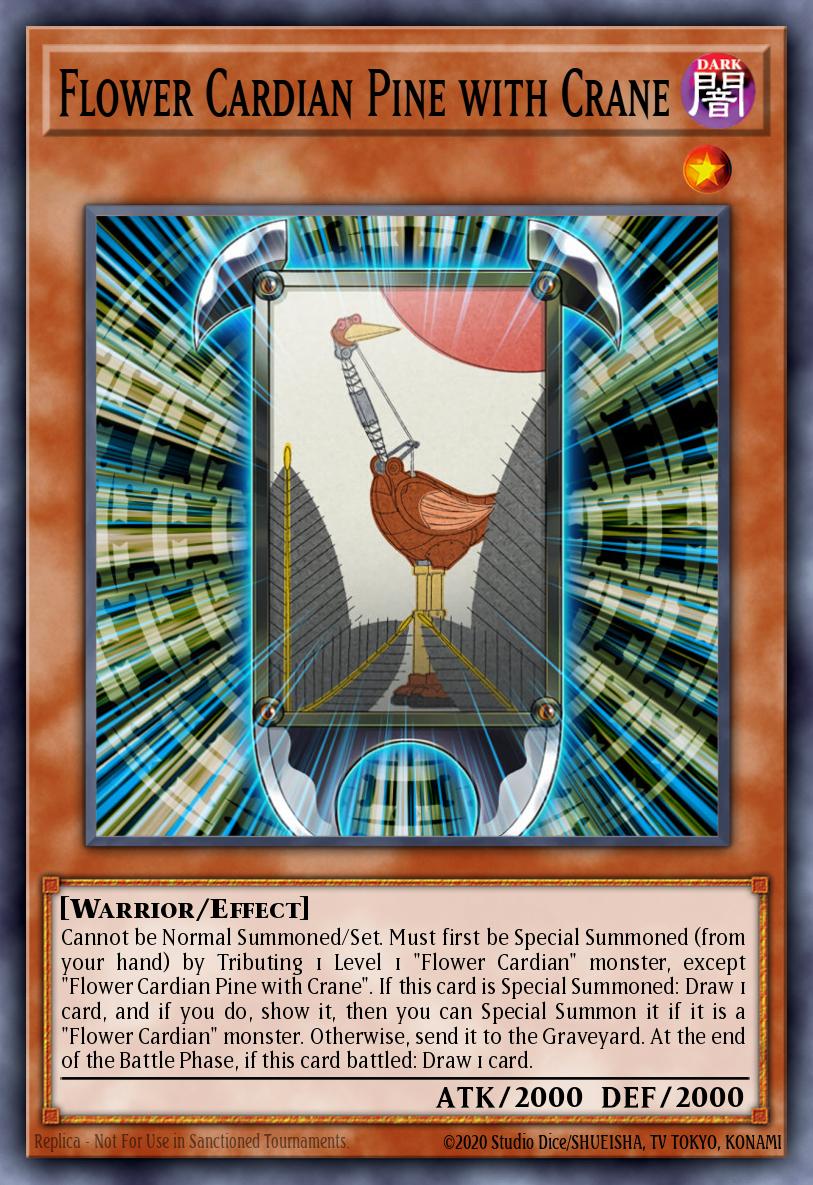 Flor Cardian Pinho com Guindaste — Dragons of Legend: Unleashed EN035