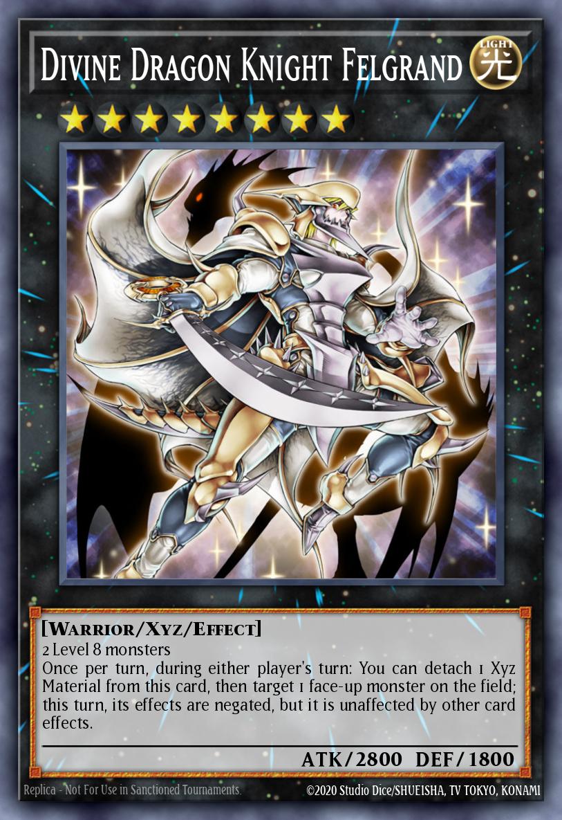 Felgrand, o Divino Cavaleiro Dragão — 2014 Mega-Tin Mega Pack EN166