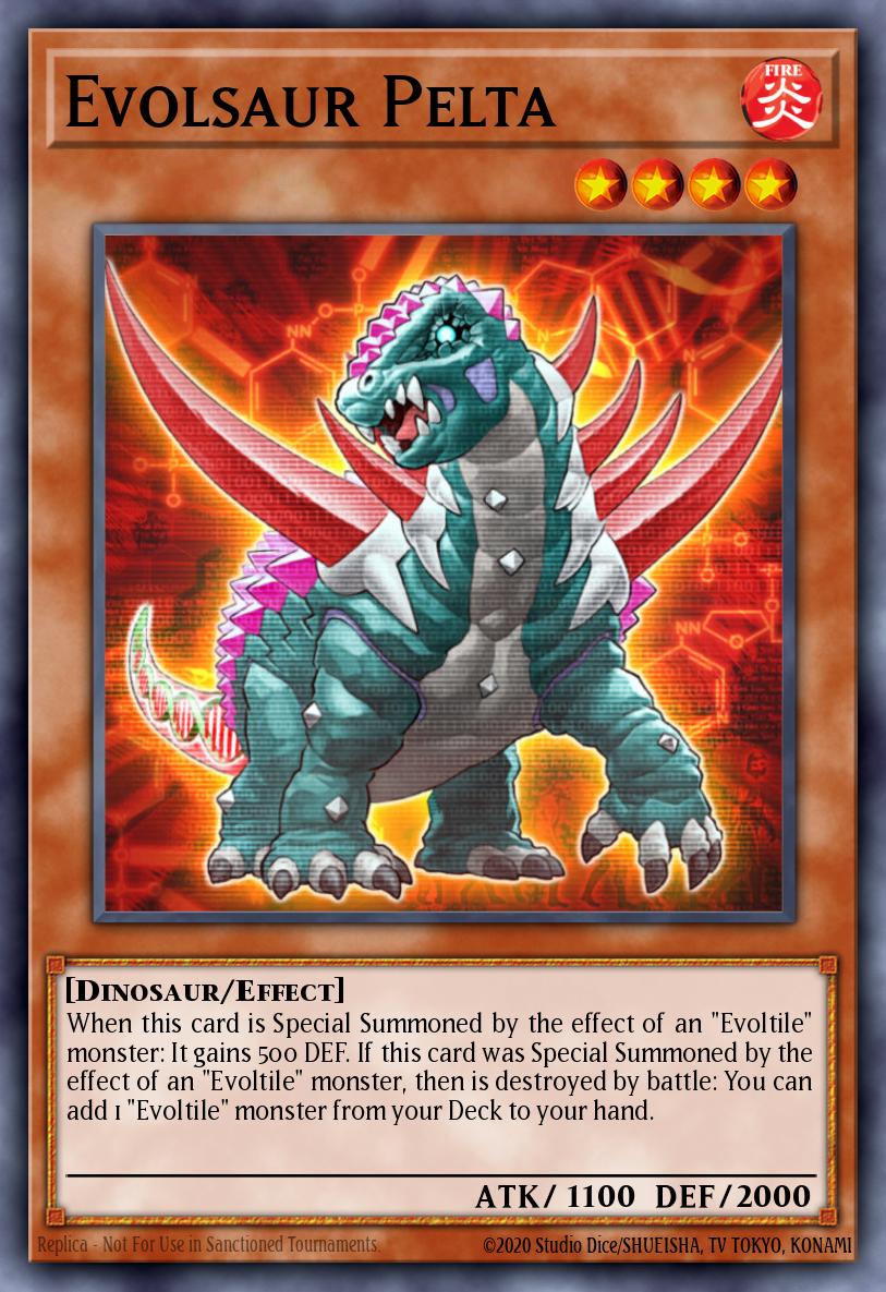 Evolsaur Pelta — Photon Shockwave Sneak Peek Participation Card EN082