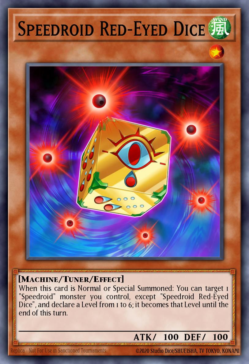 Velocidaroide Dado de Olhos Avermelhados — Maximum Gold EN099
