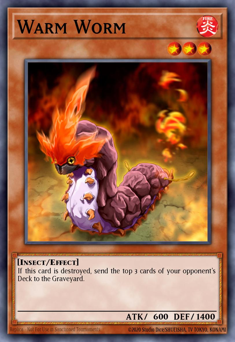 Verme Ardente — Yu-Gi-Oh! 5D's Tag Force 4 promotional cards EN001