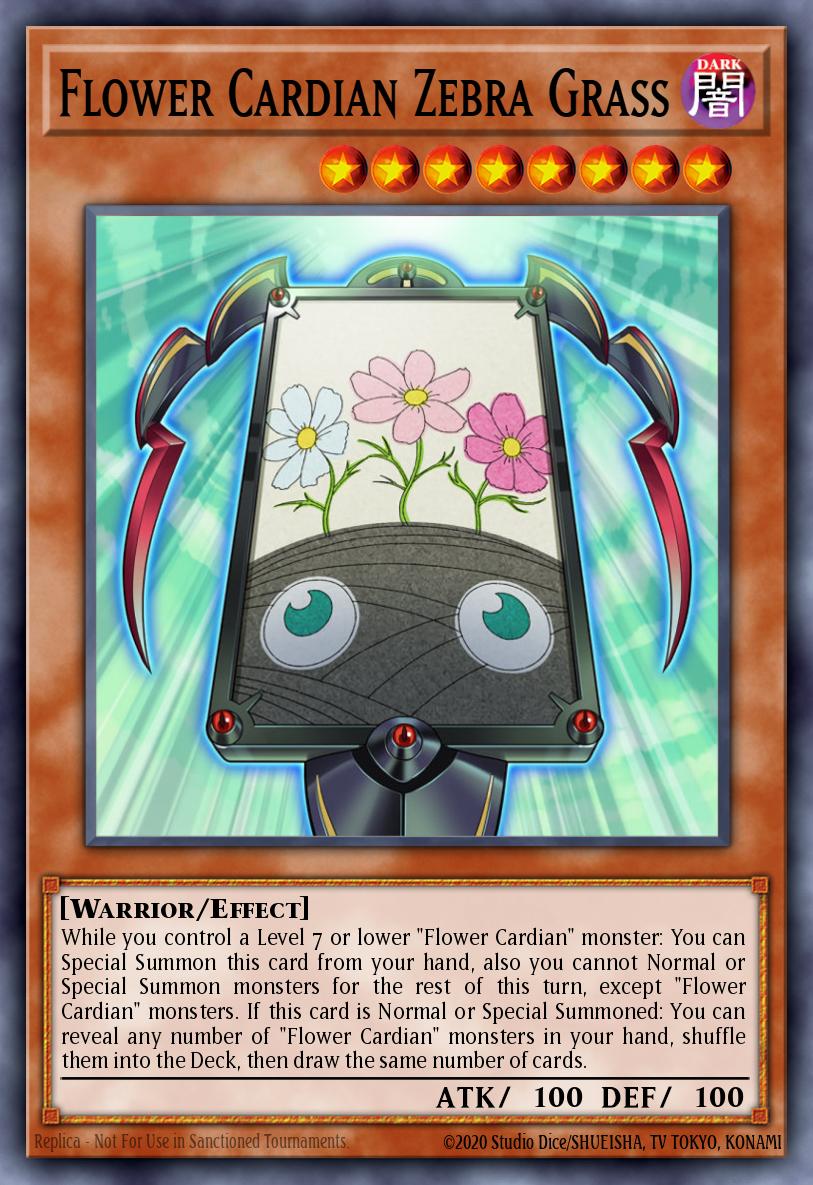 Flor Cardian Grama da Zebra — Dragons of Legend: Unleashed EN032