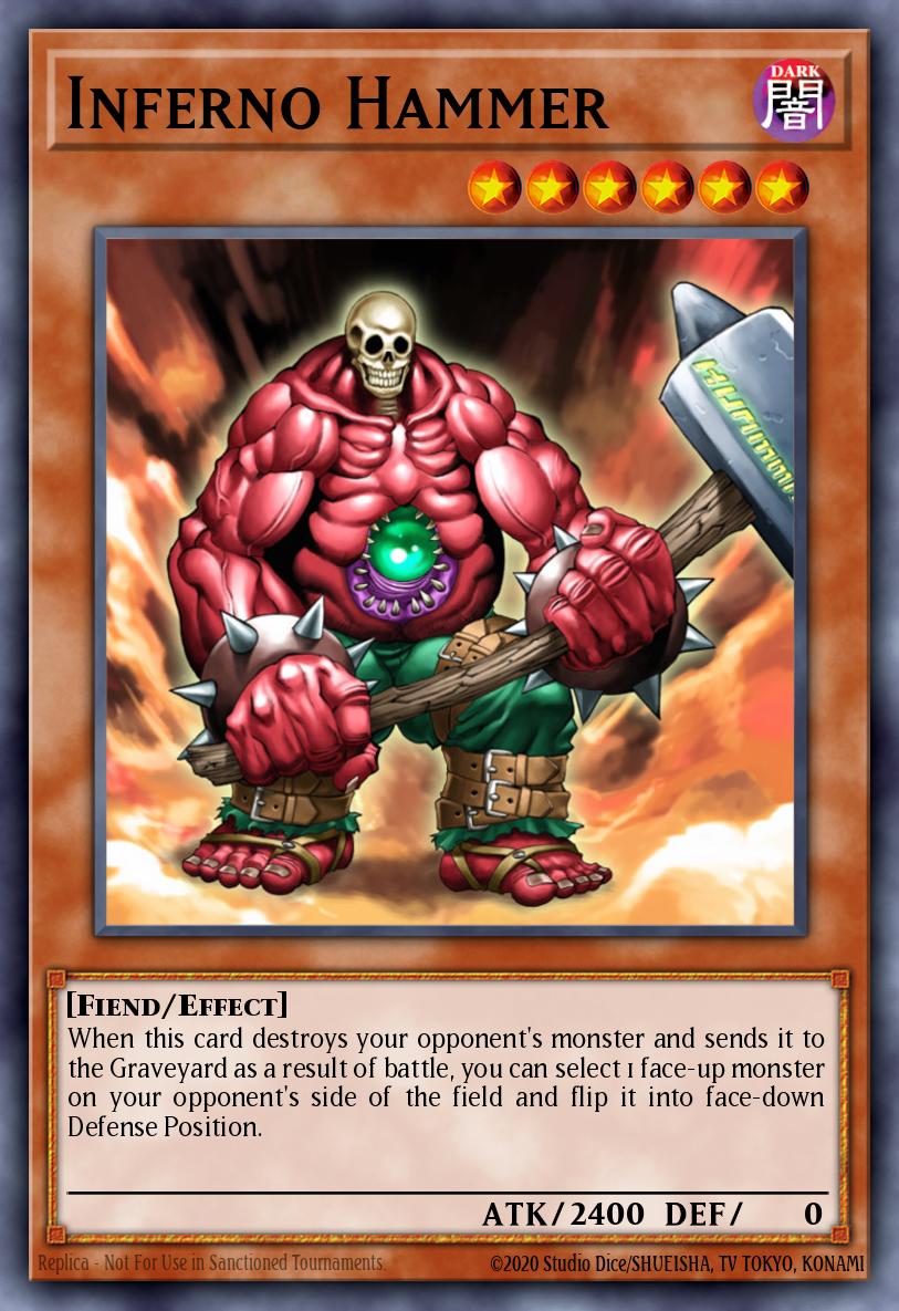 Martelador do Inferno — Yu-Gi-Oh! Capsule Monster Coliseum promotional cards EN002