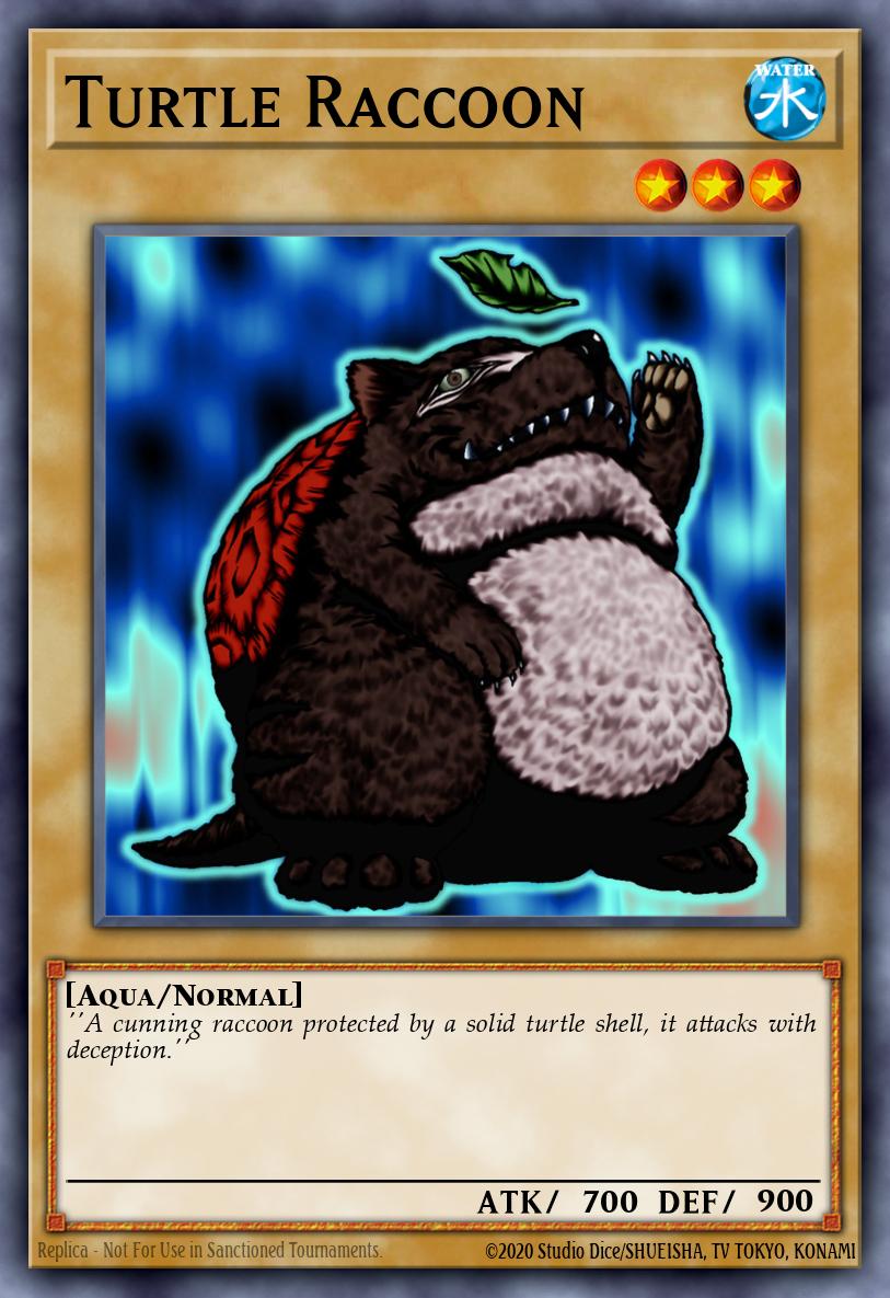 Tartaruga Guaxinim — Sem lançamento no TCG (OCG / Master Duel) 17441953